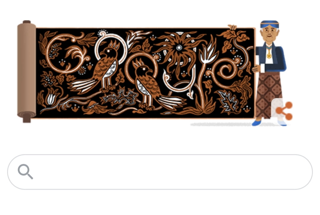 Google Doodle Tampilkan Tokoh Batik Indonesia