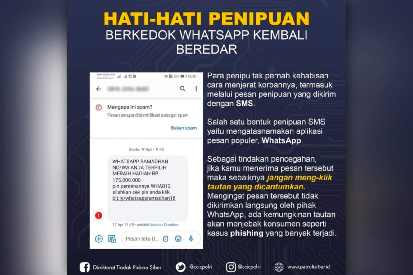 Waspada, Begini Modus Pembajakan WhatsApp