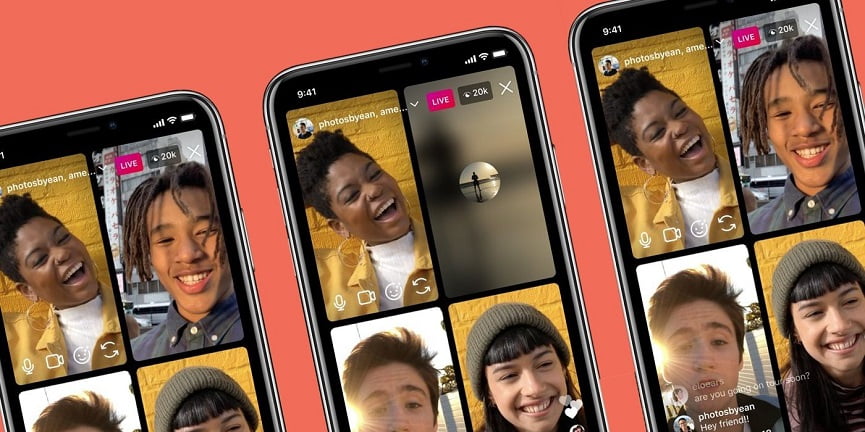 Instagram Live Terbaru Jadi Mirip Clubhouse