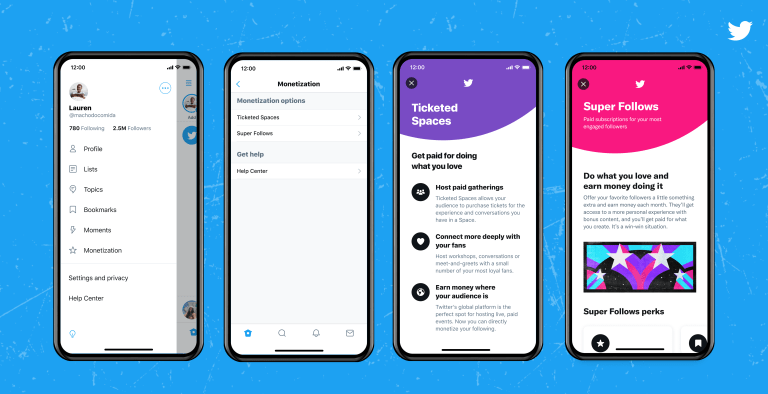 Twitter Rilis Dua Fitur Baru Ticketed Spaces dan Super Follow, Bisa Buat Cari Cuan