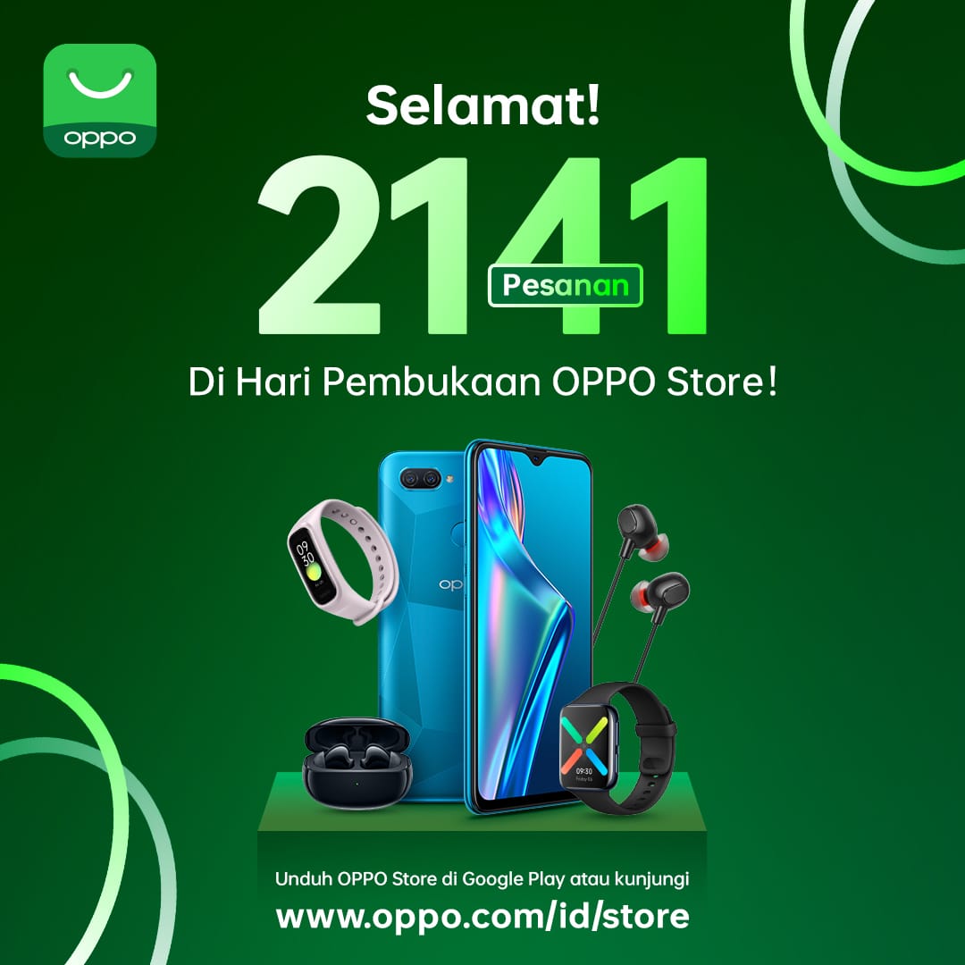 Baru Meluncur, OPPO Store Catat Transaksi Besar