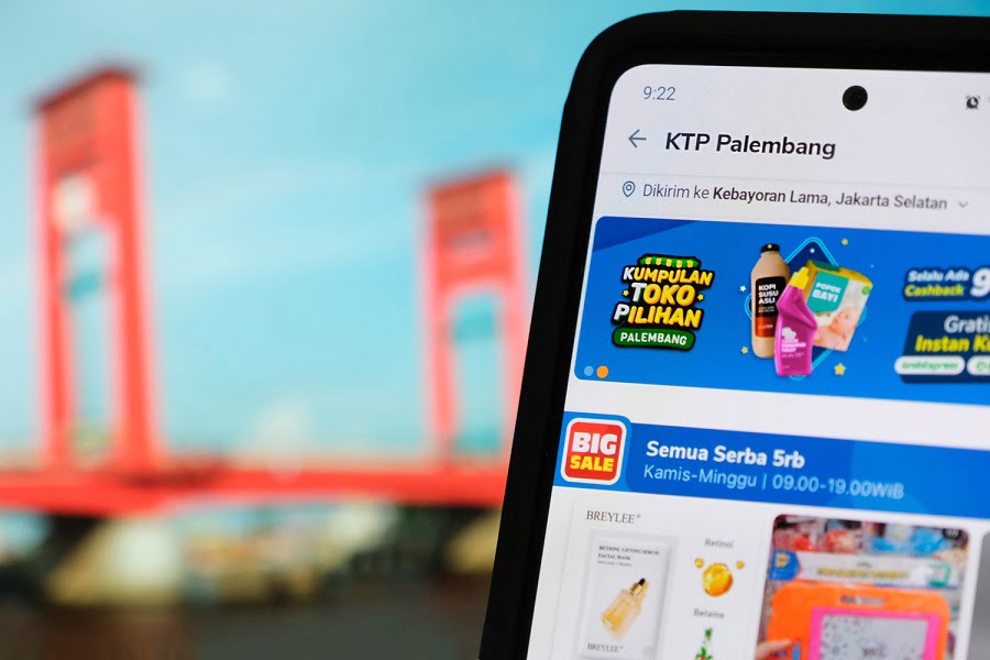 Tiga Kota Sumbang Jumlah Penjual Tertinggi di Tokopedia