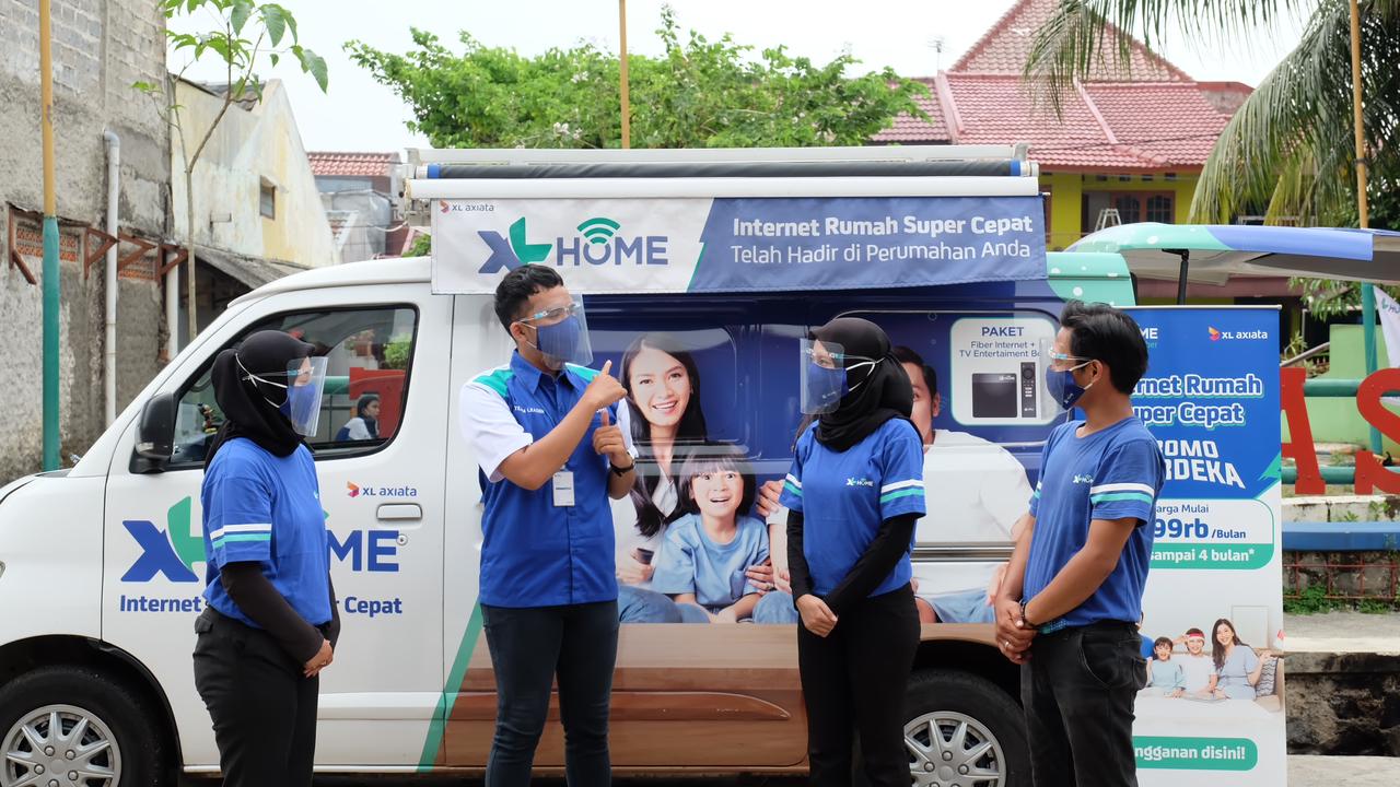 Setahun Hadir di Bandung, Pengguna Internet Rumah “XL Home” Naik 200%