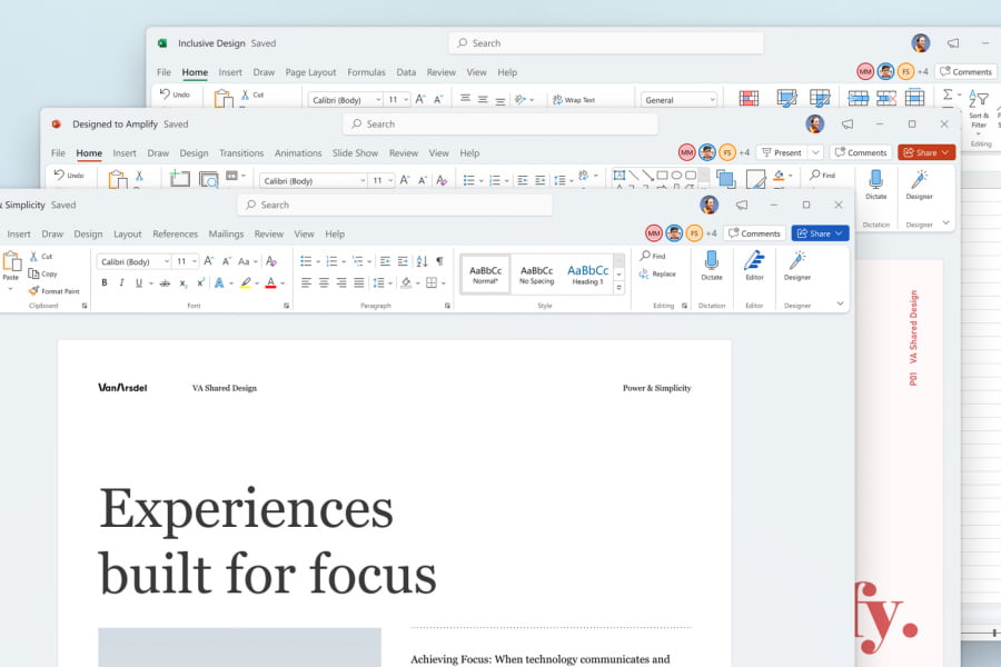 Tampilan Baru Aplikasi Microsoft Office di Windows 11