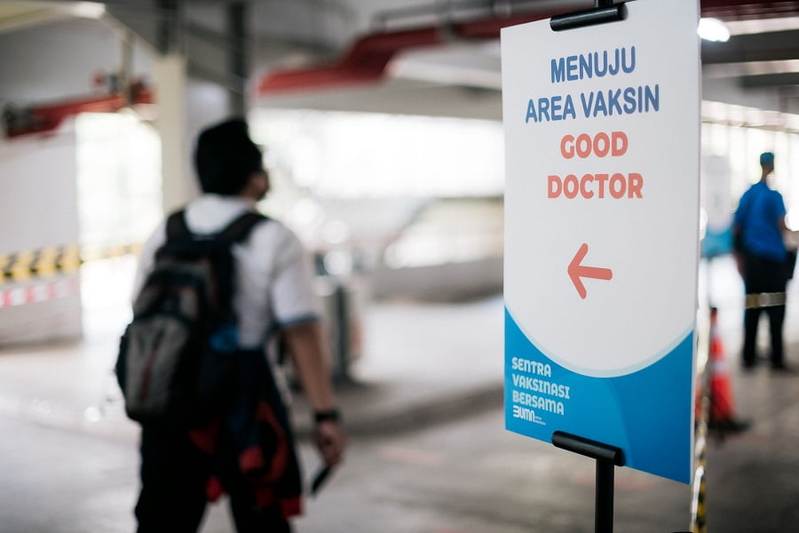 Program Vaksinasi Gagasan Good Doctor Sasar 200 Ribu Penerima Vaksin