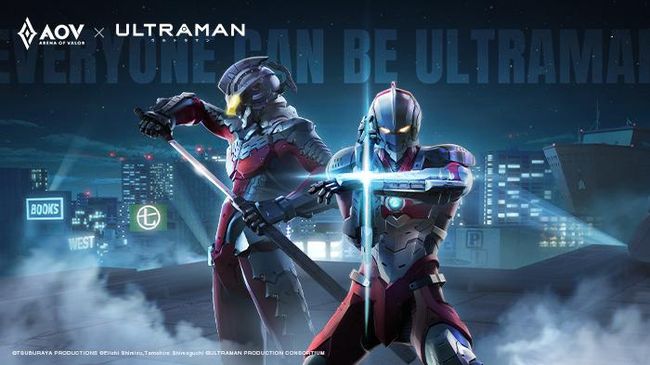 Ultraman X Arena of Valor, Hadirkan Skin Kolaborasi Seven & Ultraman