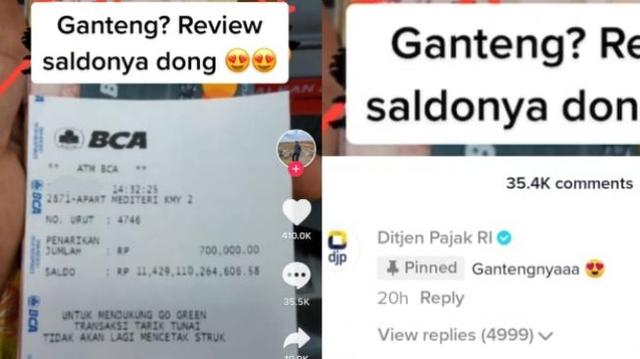 Viral Pamer Saldo Rp11 Triliun