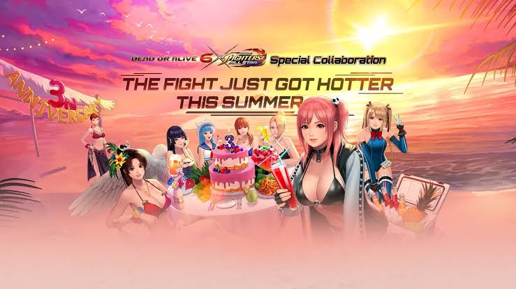 The King of Fighters ALL STARS Resmi Kolaborasi Bareng Dead or Alive 6