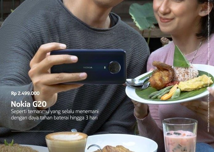 Nokia G20 Tiba di Indonesia, Harga Rp2 Jutaan