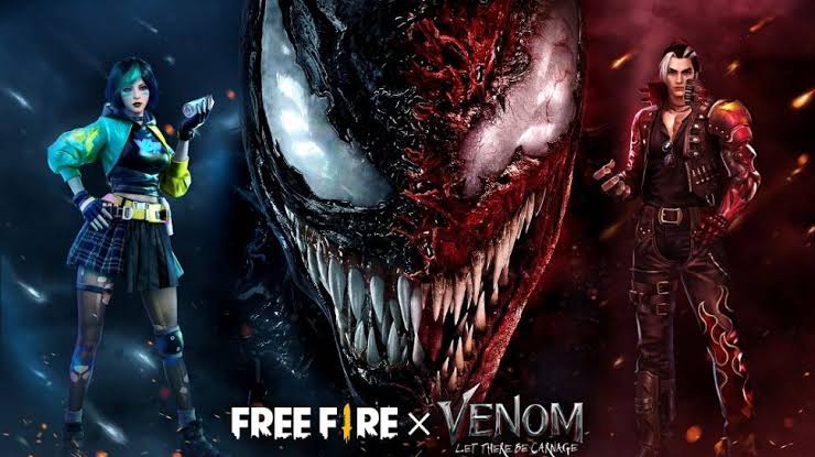 Free Fire Resmi Kolaborasi Bareng Film Venom, Bawa Konten dan Skin Venom ke Game