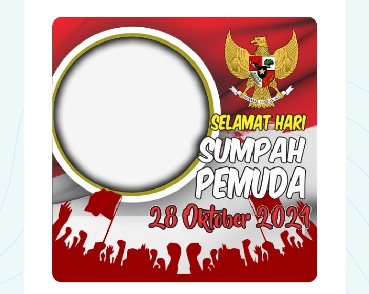 Link Download Twibbon Hari Sumpah Pemuda 2021