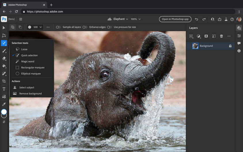 Adobe Bawa Photoshop ke Versi Web