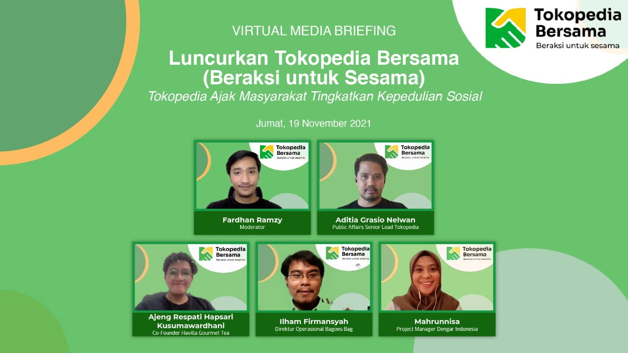 Kampanye "Tokopedia Bersama" Ajak Masyarakat Peduli Sesama