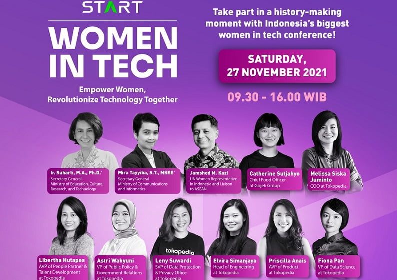 Tokopedia Women in Tech 2021 Siap Empower Perempuan di Bidang Teknologi