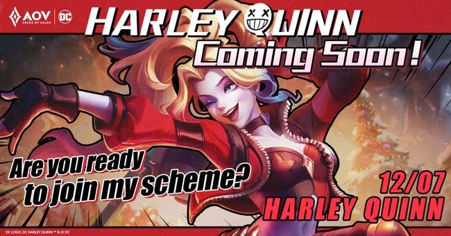 AOV Gandeng DC Comics, Bakal Ada Harley Quinn ke Game