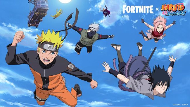 Fortnite Bikin Event Kolaborasi Bareng Naruto, Bawa Skin Keren dan Semua Karakter di Tim 7