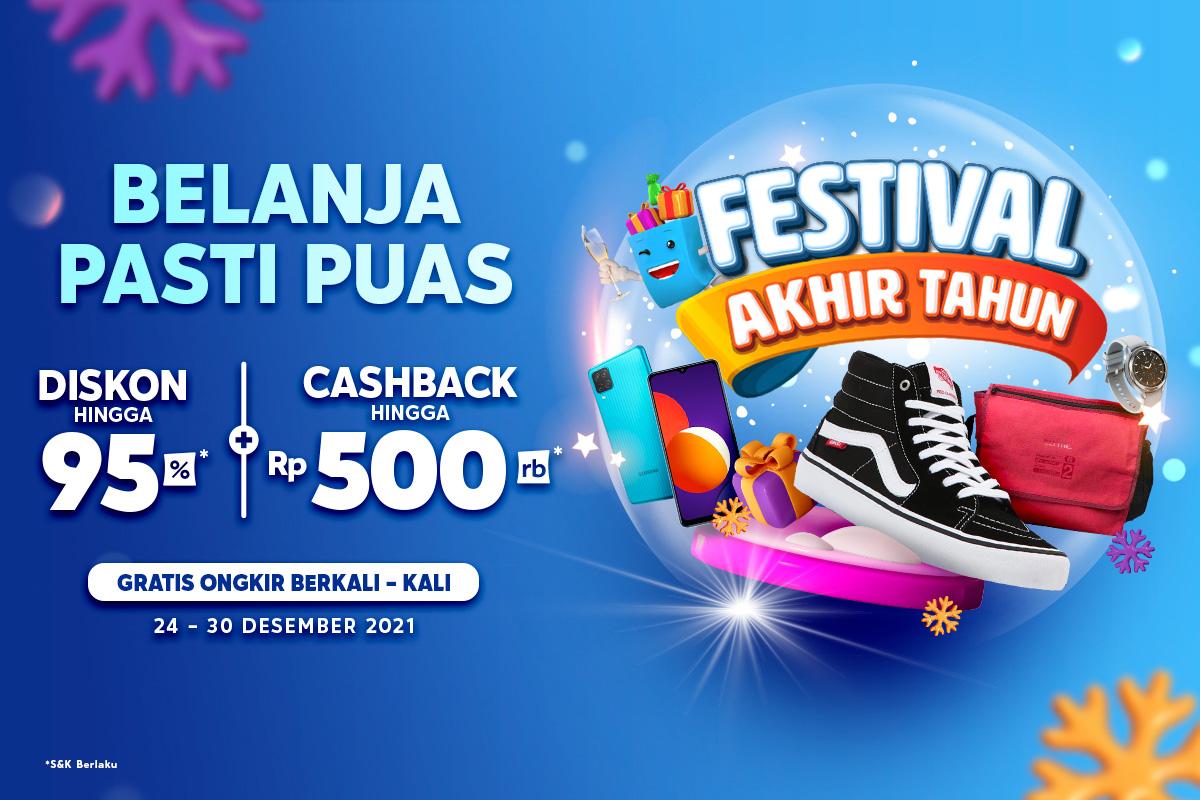 Festival Akhir Tahun Blibli: Belanja Anti Ribet, Aman, dan Nyaman