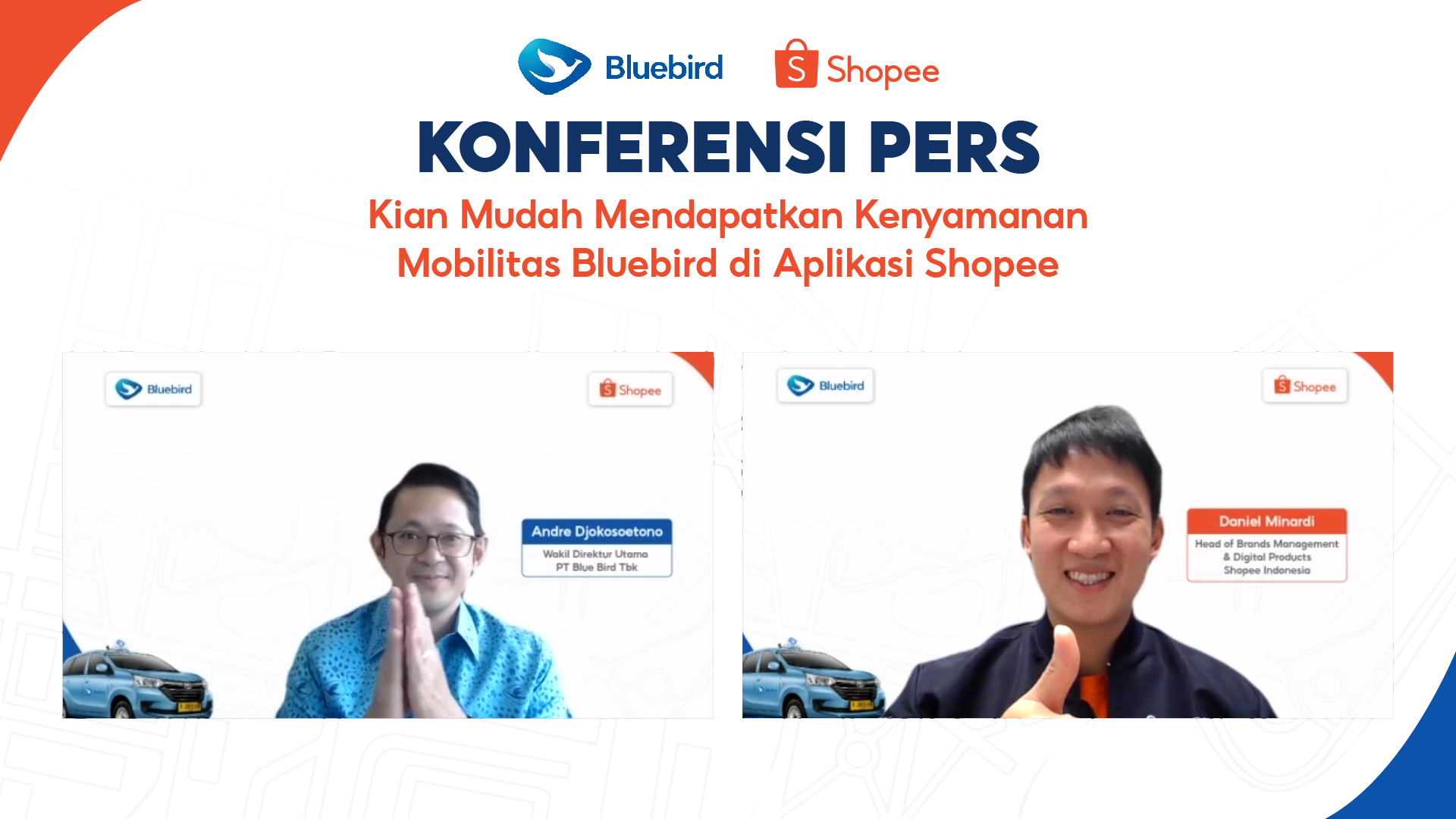 Pesan Taksi Bluebird Kini Bisa Lewat Aplikasi Shopee