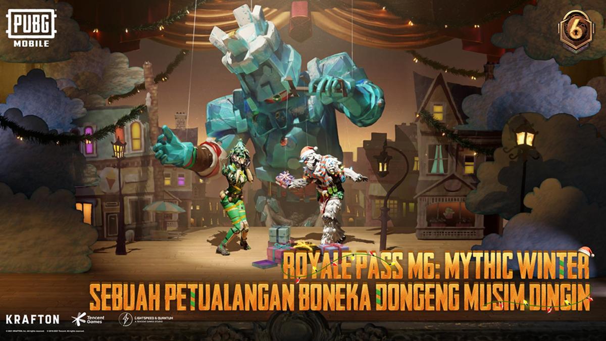 Liburan Akhir Tahun, PUBG Mobile Hadirkan Royale Pass M6: Mythic Winter