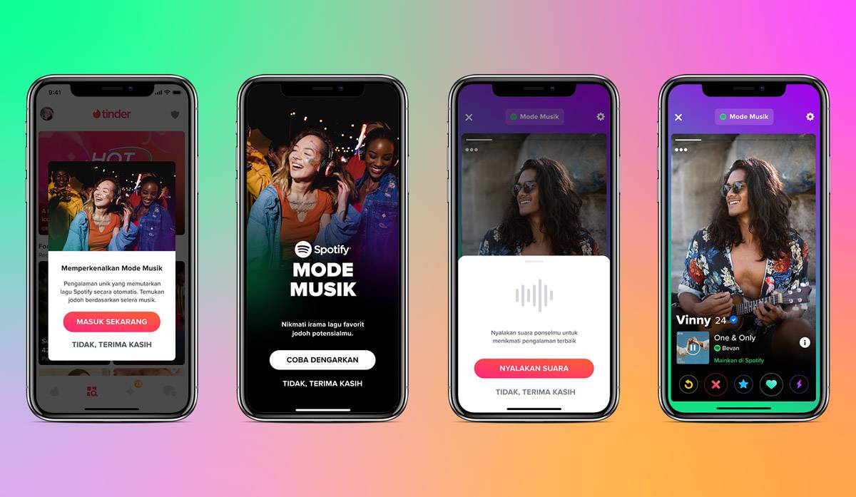 Mode Musik di Tinder Buka Pintu untuk Jelajahi Lebih Banyak Koneksi