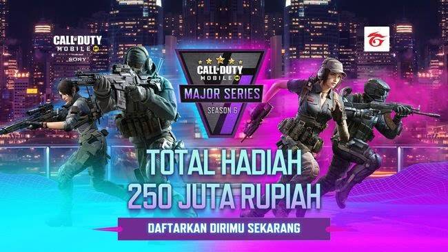 Garena Indonesia Gelar Major Series Season 6, Buruan Daftar!