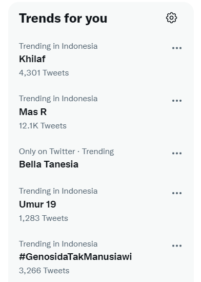 "Mas R" Masuk Trending Topic, Siapa Dia?