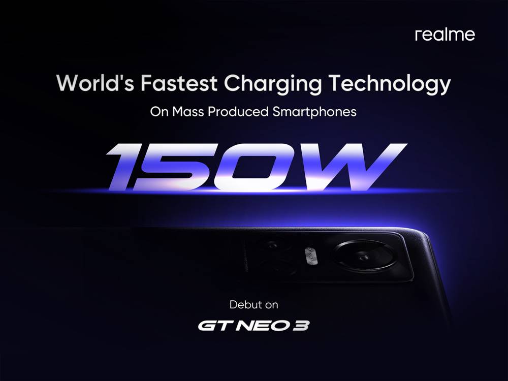 Bocoran Teknologi Charging Realme GT Neo 3 Klaim Jadi Tercepat di Dunia