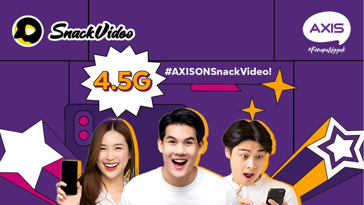 Bersama AXIS, SnackVideo Hadirkan Kuota Spesial Streaming