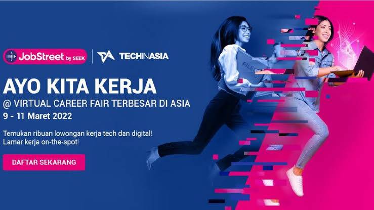 JobStreet Gelar Tech Virtual Career Fair, Ada 2.000 Lowongan Kerja!