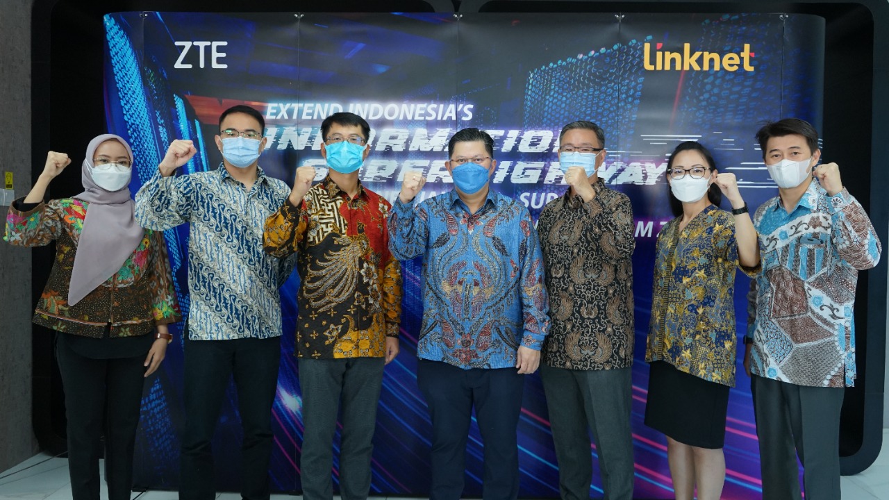 ZTE Bersama Link Net Tingkatkan Layanan Jaringan Proyek Informatika Superhighway Jayabaya