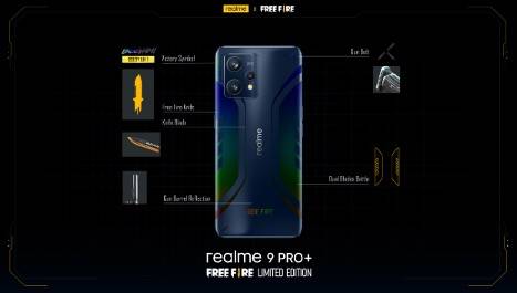 Realme Perdana Kolaborasi dengan Free Fire Gabungkan Desain dan Peforma