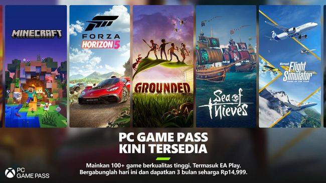 Xbox PC Game Pass Resmi Hadir di Indonesia, Harganya Murah Banget!