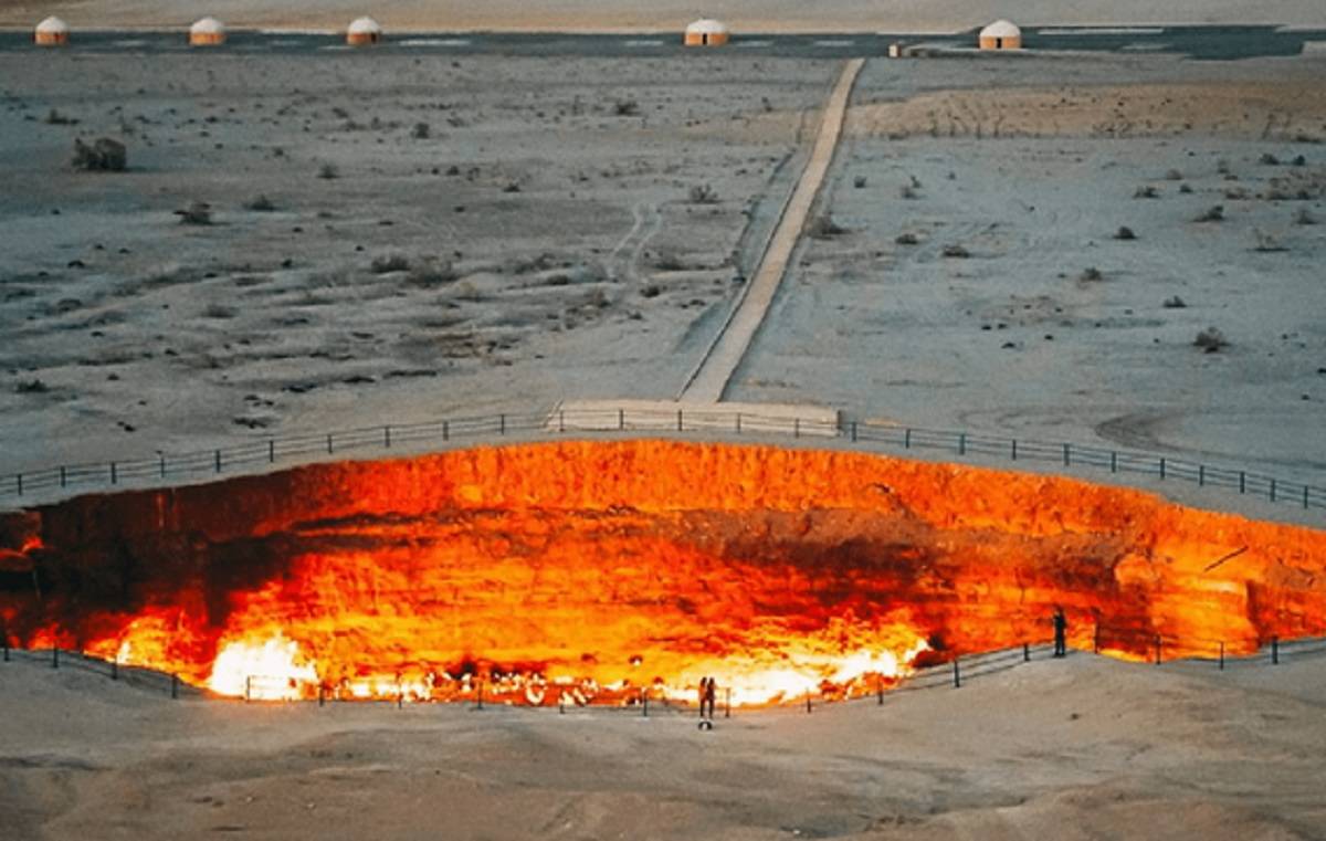 Panasnya Gila-gilaan, Bakteri Ini Bisa Hidup di Gerbang Neraka Turkmenistan