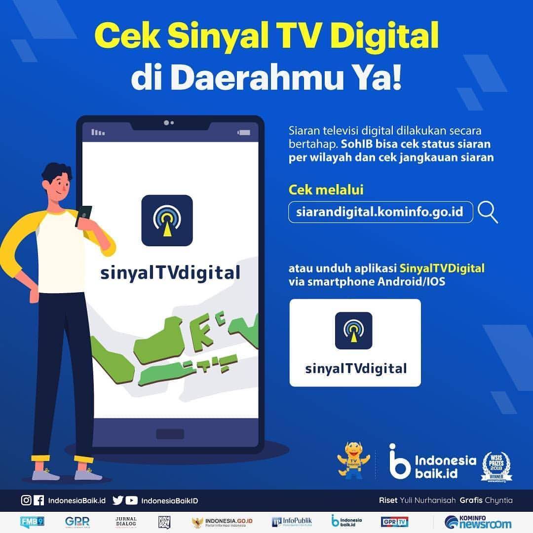 "Cek Ombak" Siaran TV Digital Bisa Lewat Aplikasi Ini