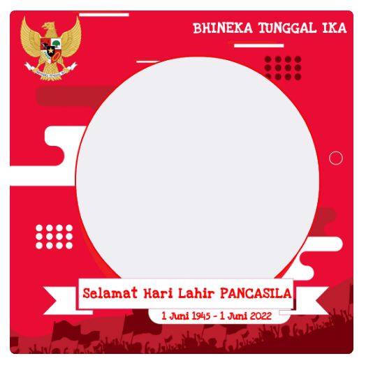 Link Download Twibbon Hari Lahir Pancasila