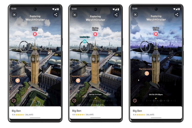 Google Maps Rilis Fitur Tampilan Lokasi Mirip Game