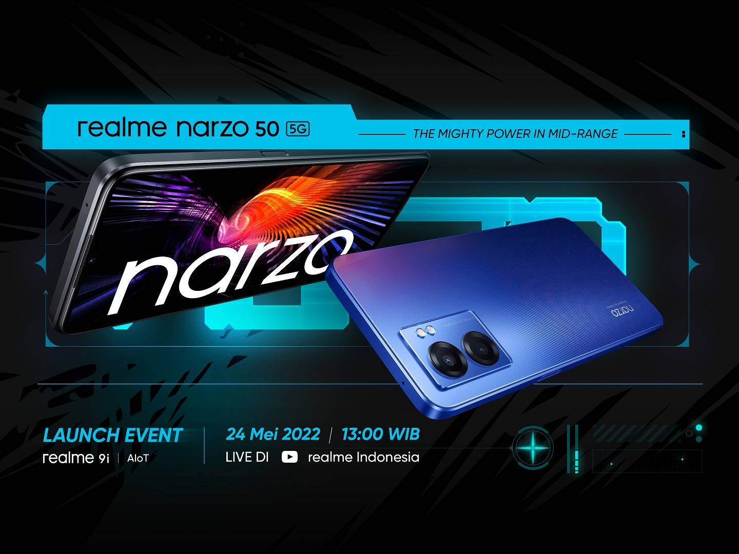 Realme Narzo 50 5G Bakal Dirilis di Indonesia, Jagoan Baru di Kelas Gaming