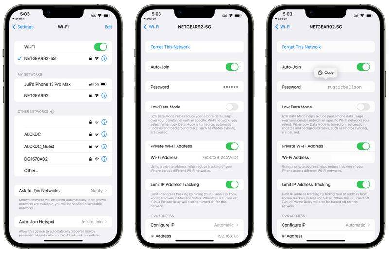 iOS 16 Bisa Lihat Password WiFi di iPhone