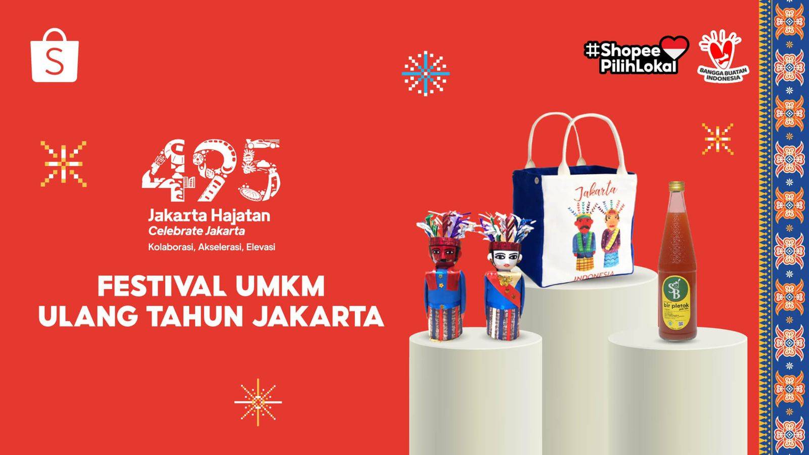 Shopee Gelar Festival UMKM Ulang Tahun Jakarta