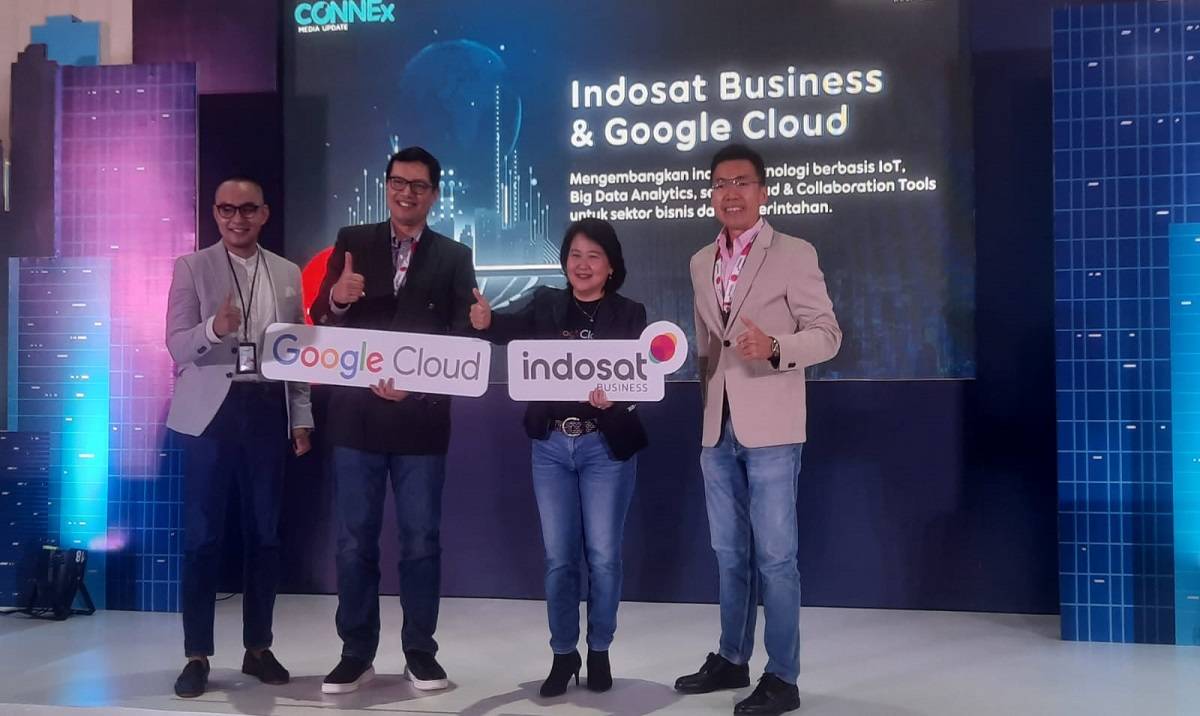 Indosat Ooredoo Hutchison dan Google Cloud Kembangkan Solusi Biar Bisnis 'Ngacir'