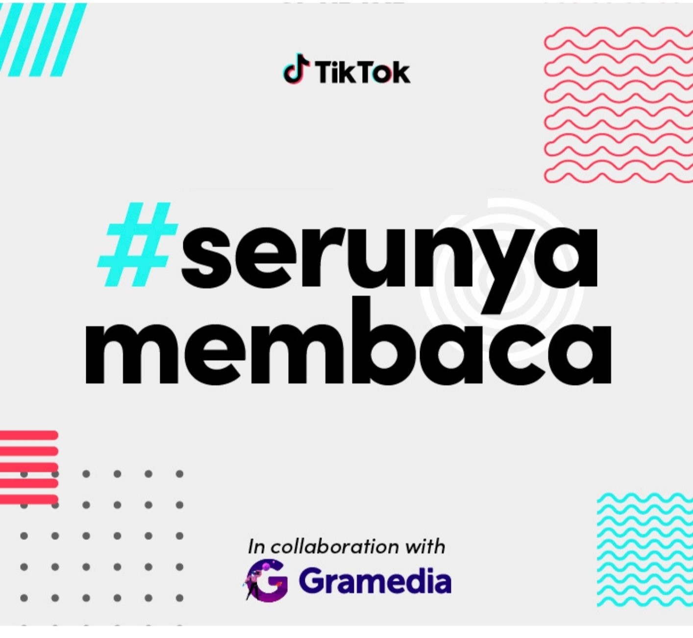 Intip Sejumlah Program Seru pada Kampanye #SerunyaMembaca di TikTok