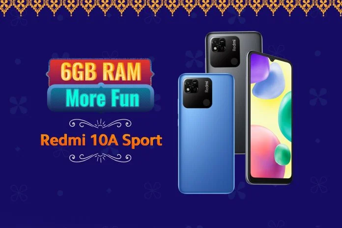 Redmi 10A Sport Meluncur dengan RAM Besar