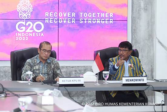 Kominfo Jaga Ruang Digital Pemilu 2024 dari Penjahat Siber