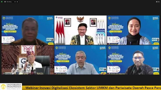 Pembangunan Konektivitas dan SDM Digital Dikebut Demi Kebangkitan UMKM dan Pariwisata