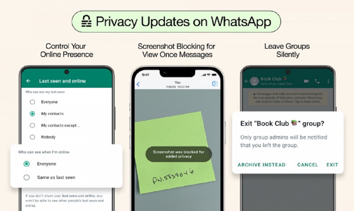 WhatsApp Blokir Tangkapan Layar untuk Pesan Lihat Sekali