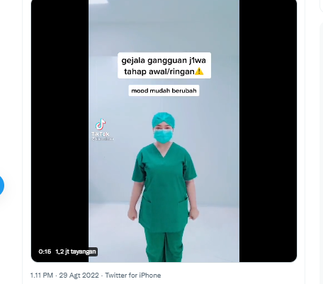 Viral Video Nakes Joget TikTok Ungkap Gejala Gangguan Jiwa