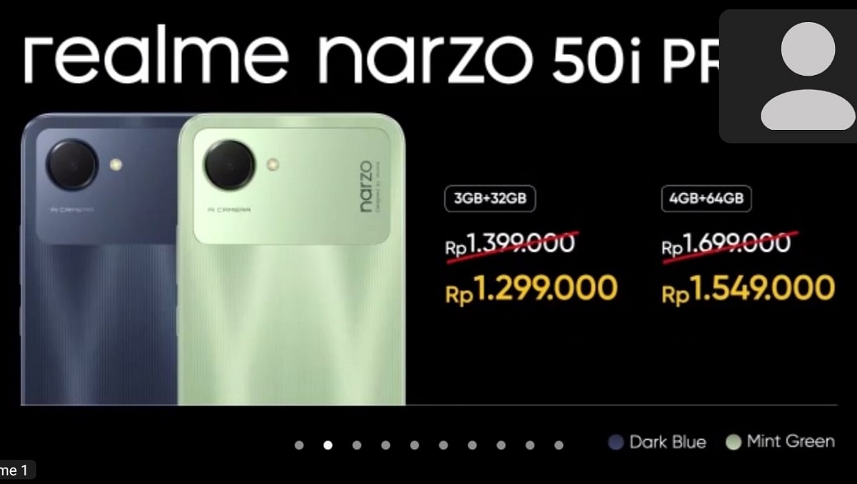 realme narzo 50i Prime, Ponsel Gaming Harga Miring