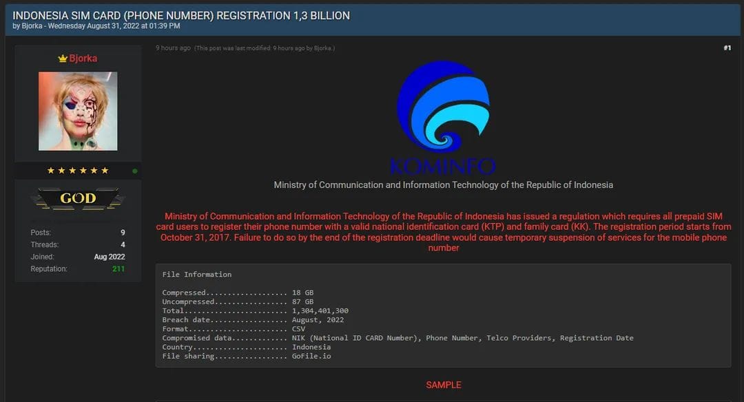 Kominfo Bocor Data, Jutaan NIK KTP Masyarakat Terekspos