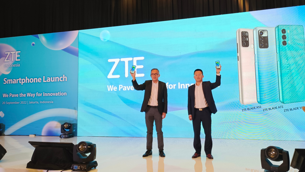 Unjuk Eksistensi, ZTE Luncurkan Trio Smartphone di Indonesia