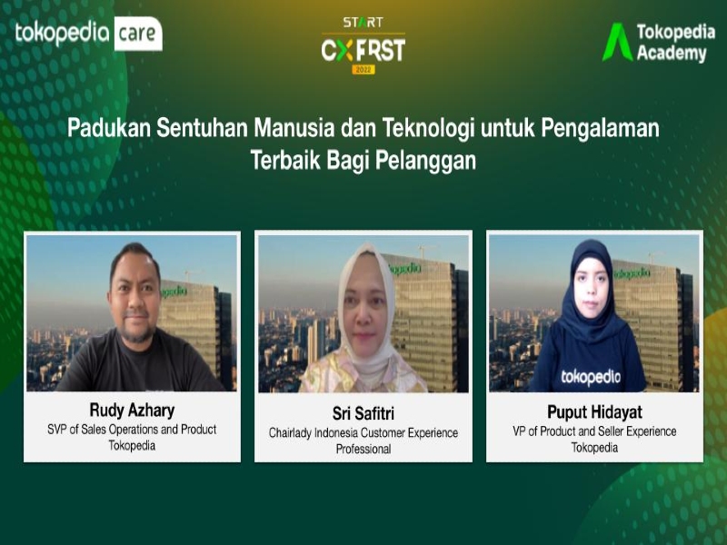 Tokopedia Siap Gelar START CX F1RST Summit 2022